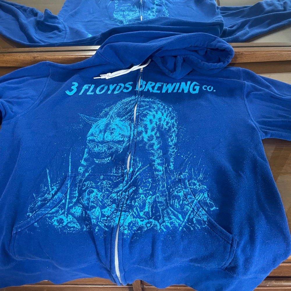 3 Floyds Brewing Dark Lord Day MMXIV Blue Hoodie